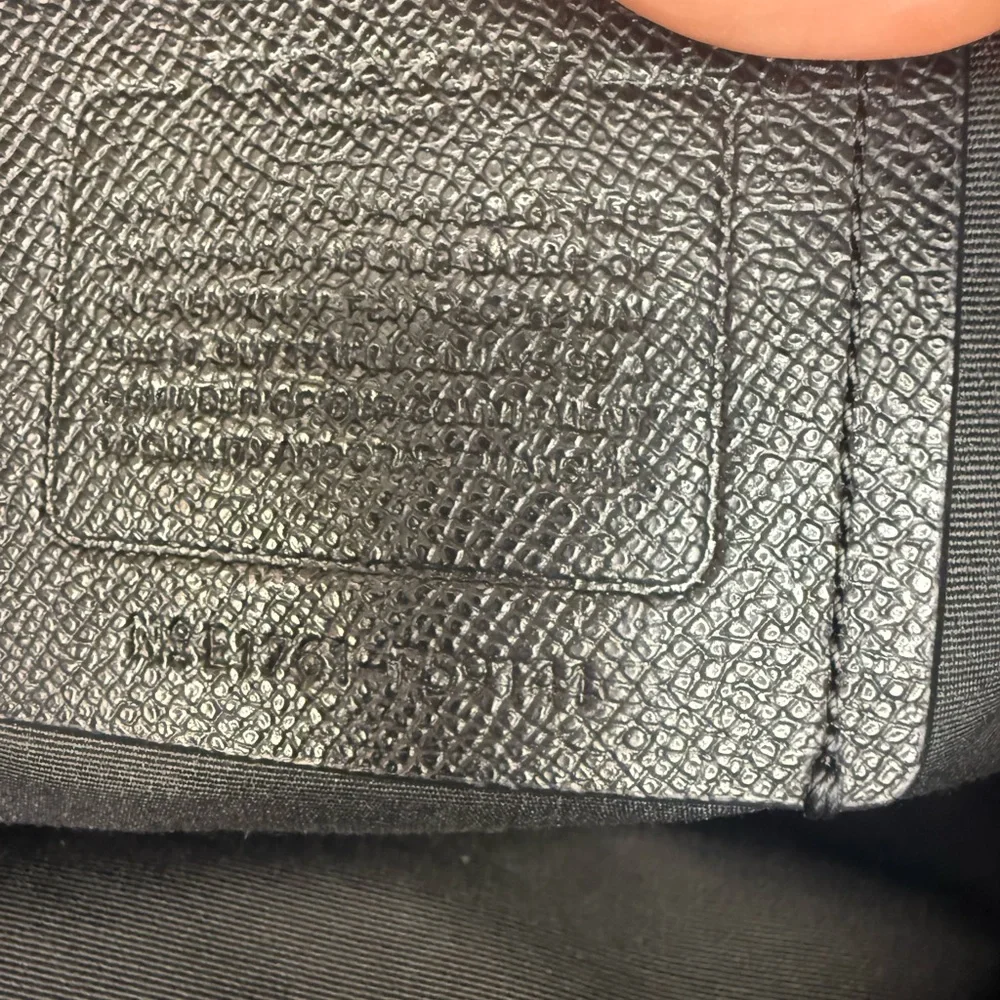 Coach F54775 Perry Metro Blk Leather Triple Compartment Briefcase w/ hang tag - Picture 9 of 12